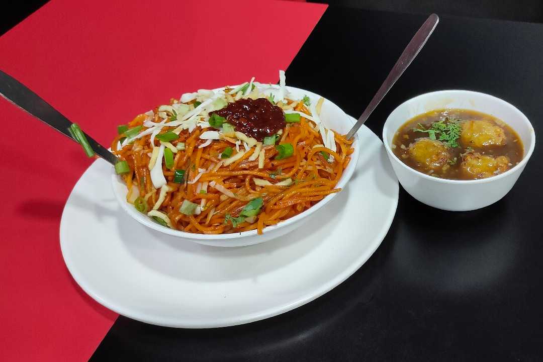 Veg Triple Noodles