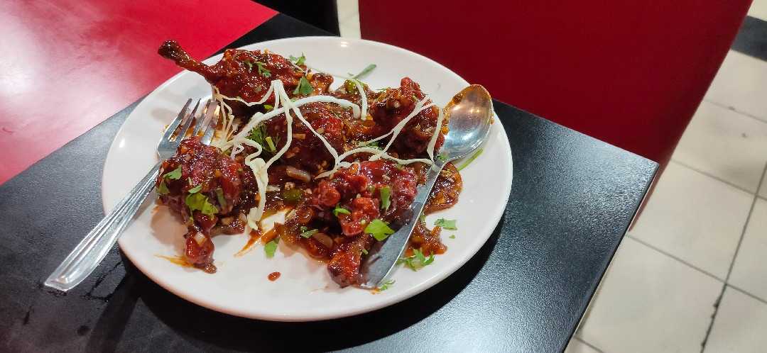 Chicken Lolypop Chilly Masala Dry