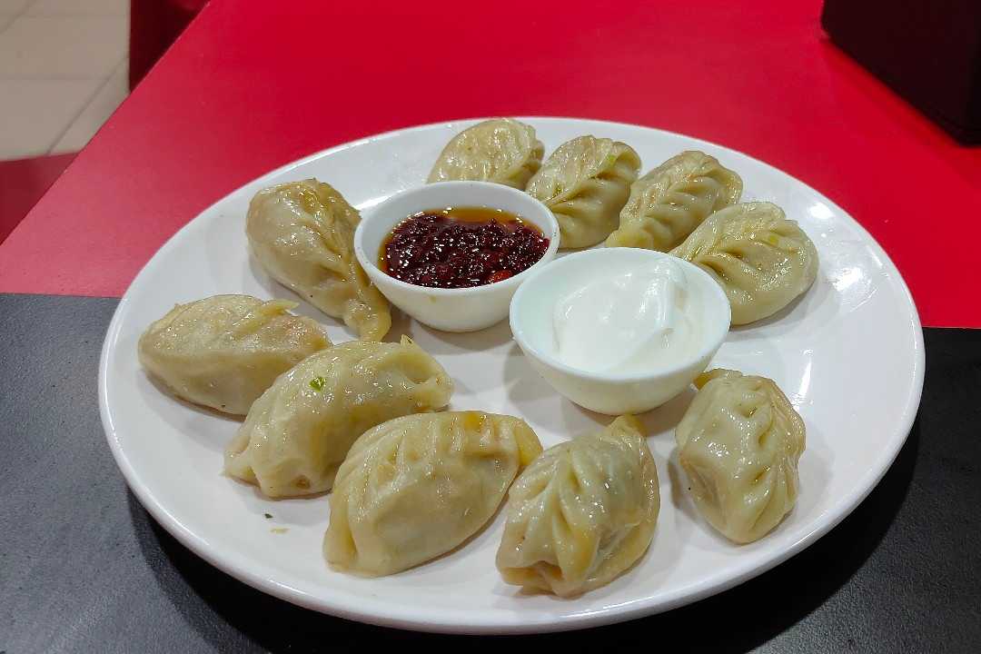 Chicken Momos Steam